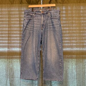 Madewell Curvy Perfect Vintage Wide-Leg Crop Jean